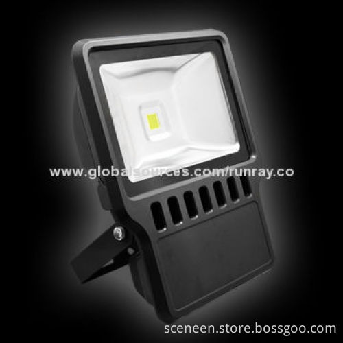 Special Price 100W LED Floodlight with 45*45-mil Chili Chip, 90lm/W, >95% PF, 9,000lm, IP65, CE